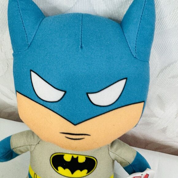 5. for $25| Batman Justice League Big Head Character Stuffed 10" Long Blue Gray - Picture 5 of 8